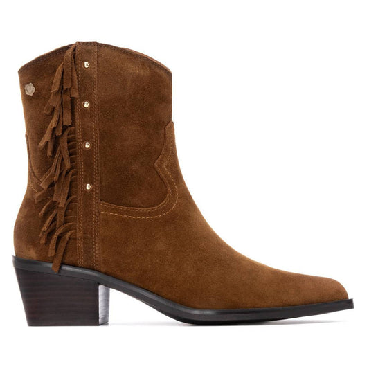 Must Have - Botim Camel com franjas Carmela
