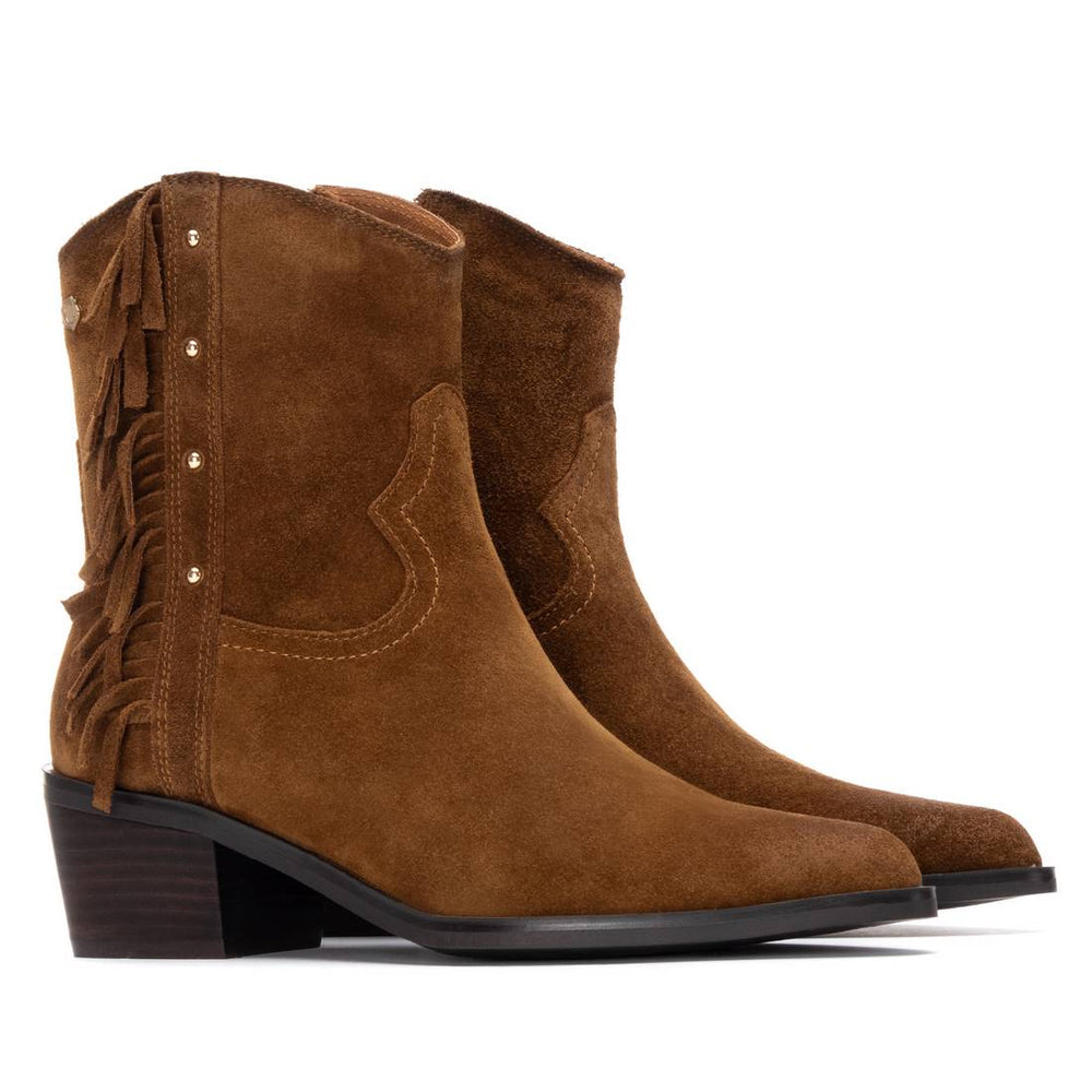 Must Have - Botim Camel com franjas Carmela