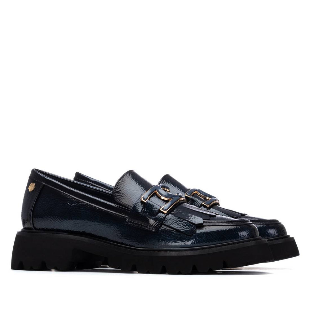 Must Have - Mocassin Degrade Navy verniz Carmela