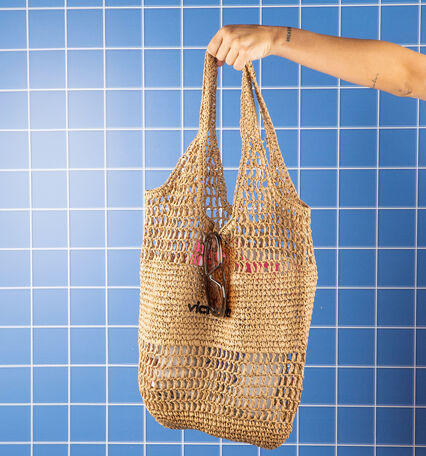 Bolsa Fibra Natural cor Nature