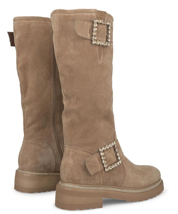 Bota Cano Fivelas Brilhos Alma en Pena