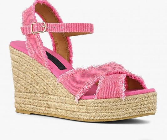 Cunha em corda e algodão Colors of California Rosa