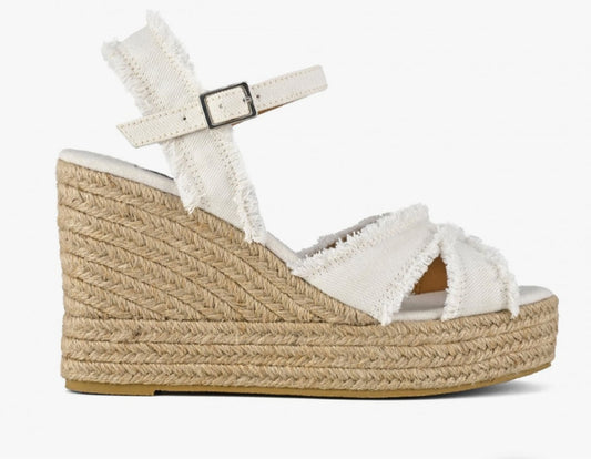 Cunha em corda e algodão Colors of California White