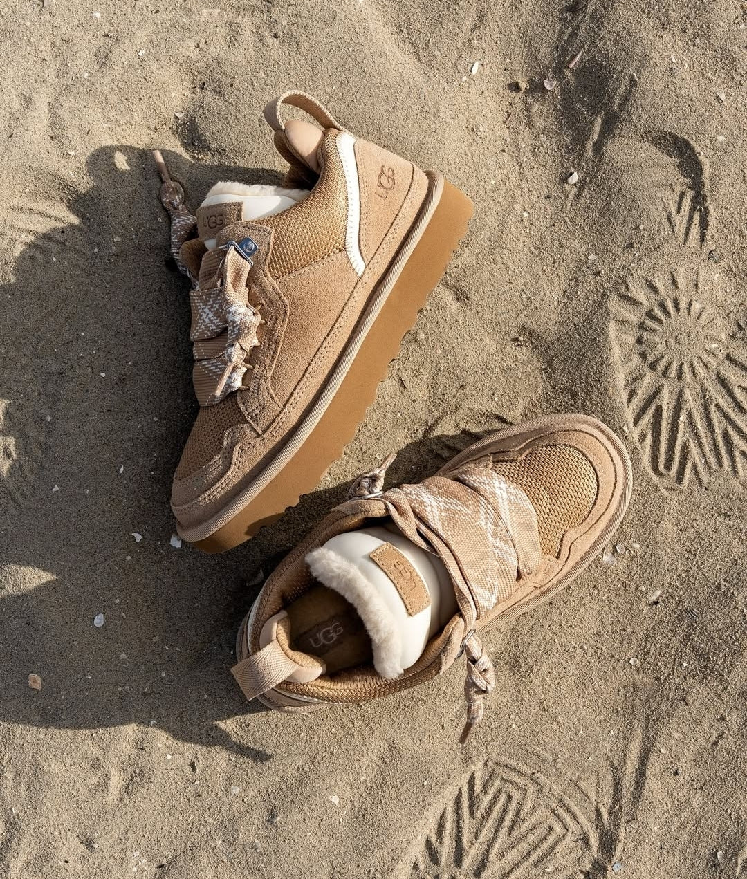 EVOLUTION VIBES?* UGG Lowmel Trainer Sand