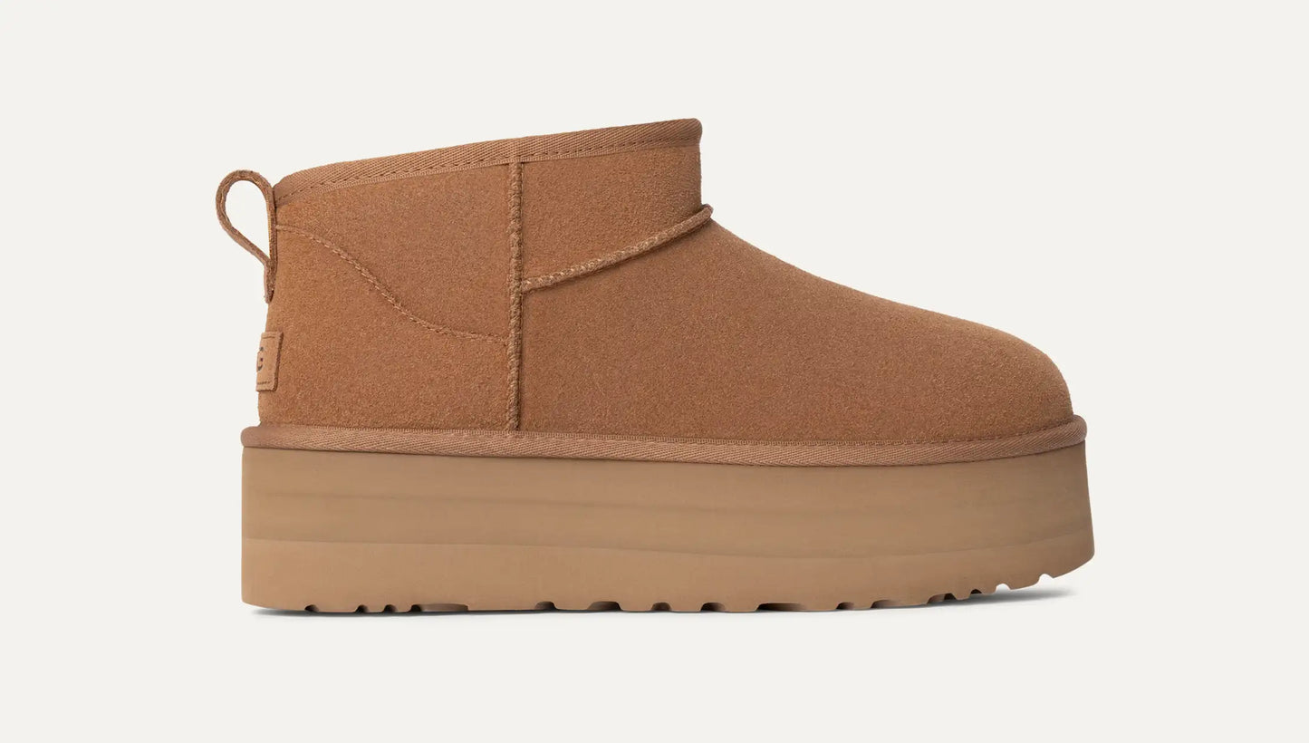 UGG Ultra Mini Platform Chestnut