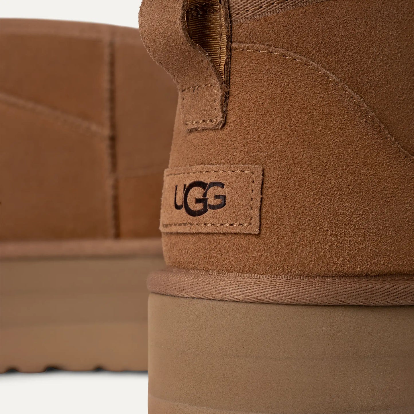 UGG Ultra Mini Platform Chestnut