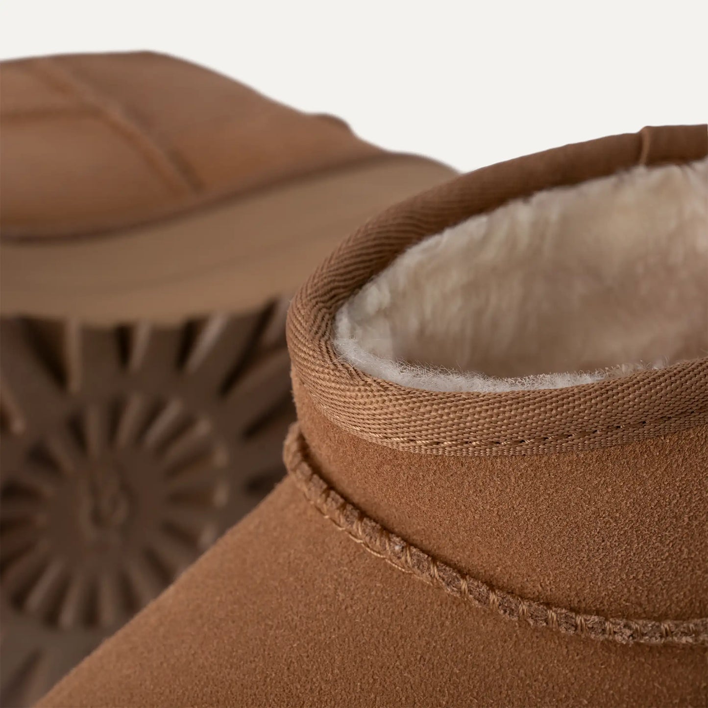 UGG Ultra Mini Platform Chestnut
