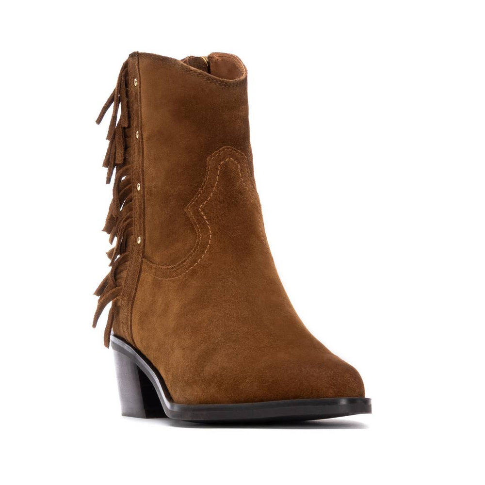 Must Have - Botim Camel com franjas Carmela