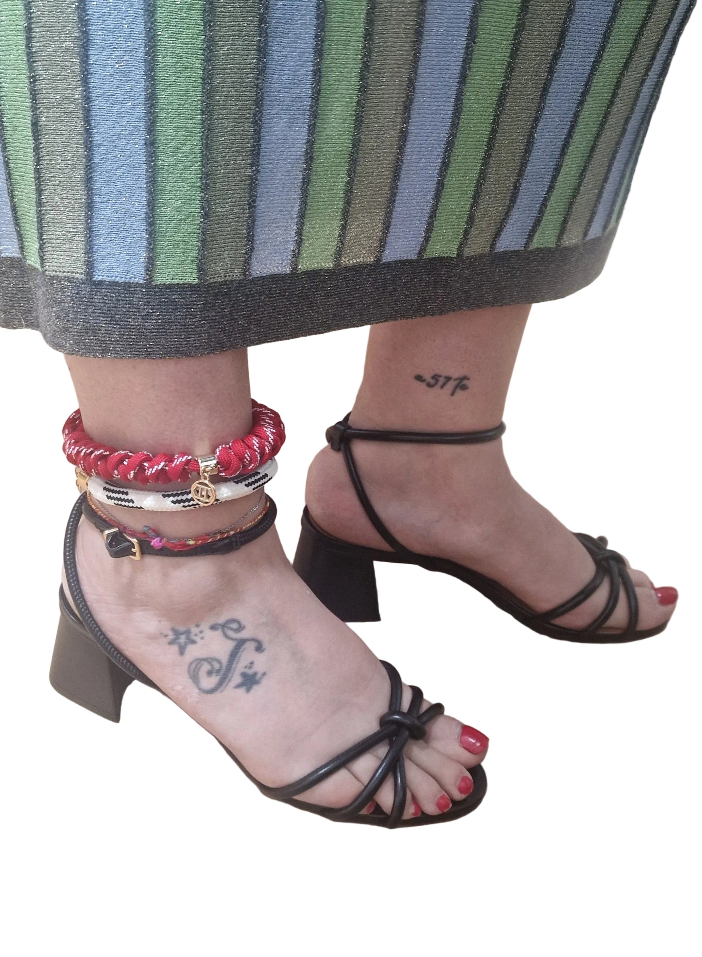 Sandália Tacão com Pulseiras destacávies Arezzo