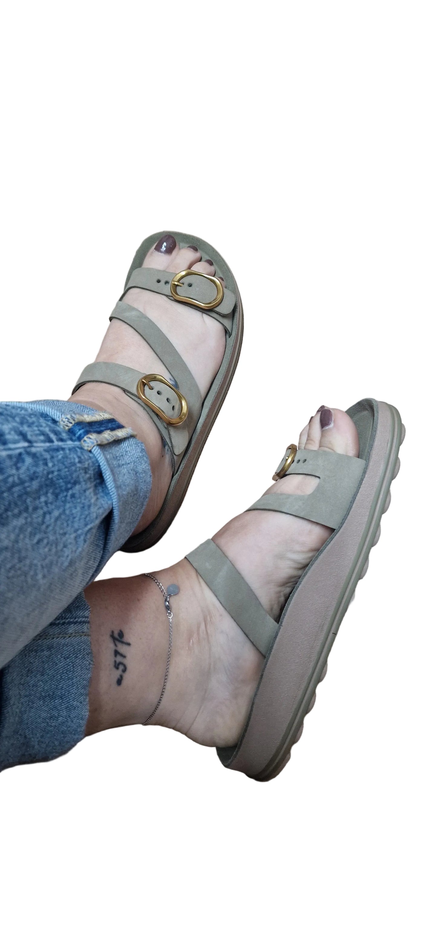 Chinelo Flexform Fantasy Sandals estilo Grego Kaky