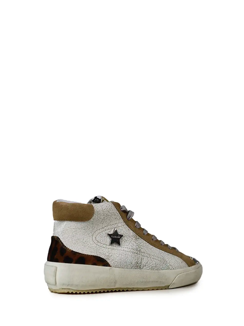 Must Have - Ténis Pele Branca e Glitter Cubanas