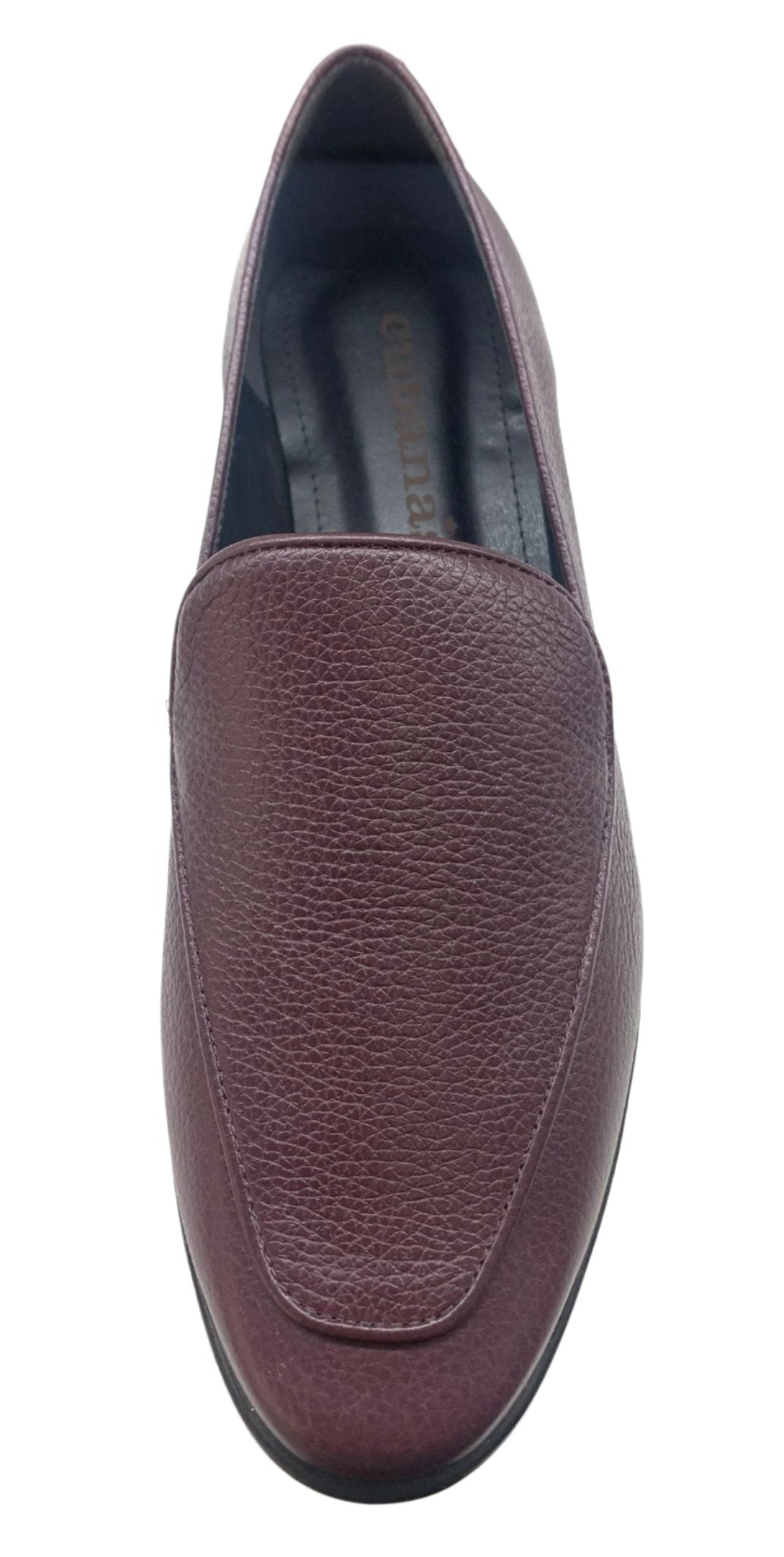 Sapato estilo masculino Bordeaux