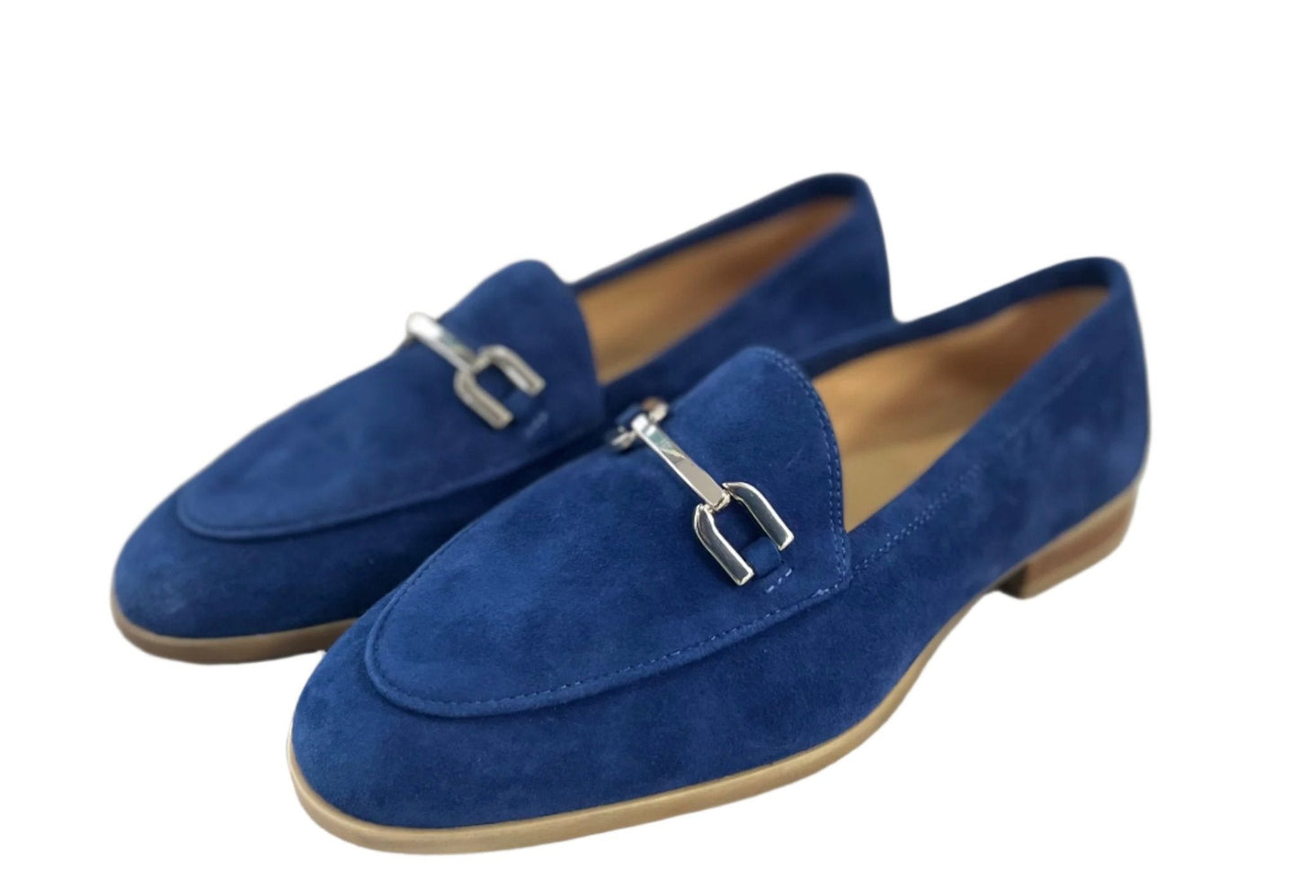 Loafer Unisa camurça azul