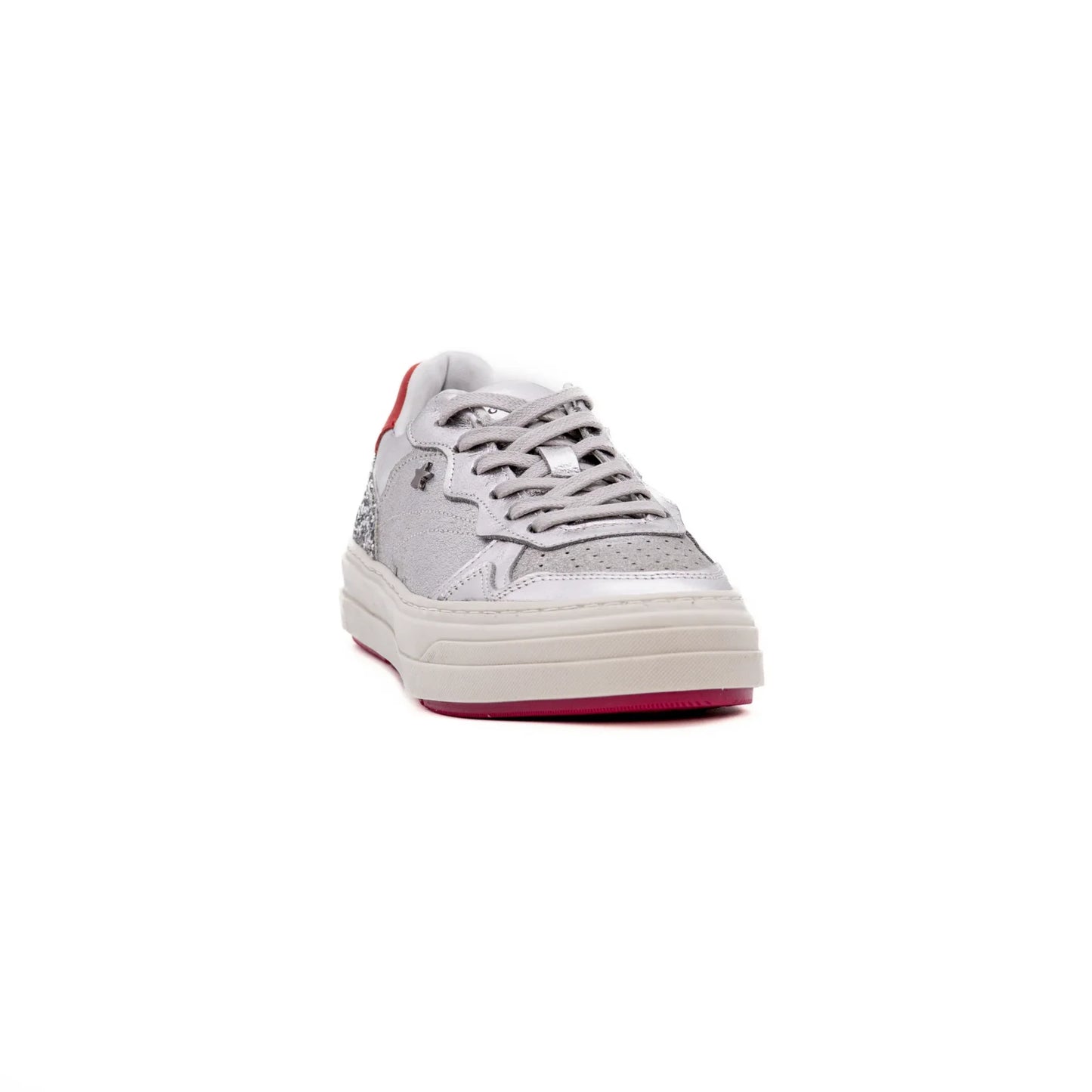 Must Have - Ténis Pele  Prateada com Glitter Cubanas