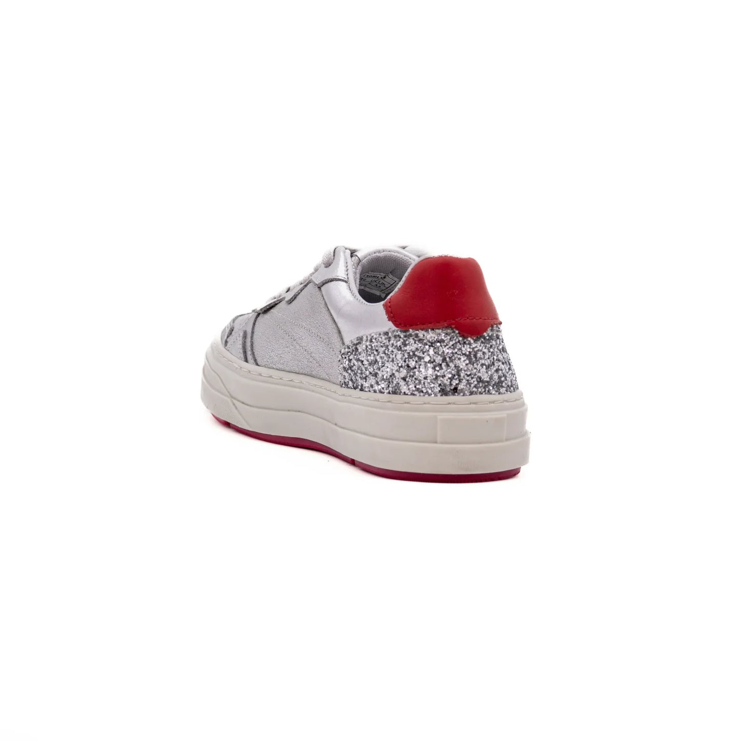 Must Have - Ténis Pele  Prateada com Glitter Cubanas