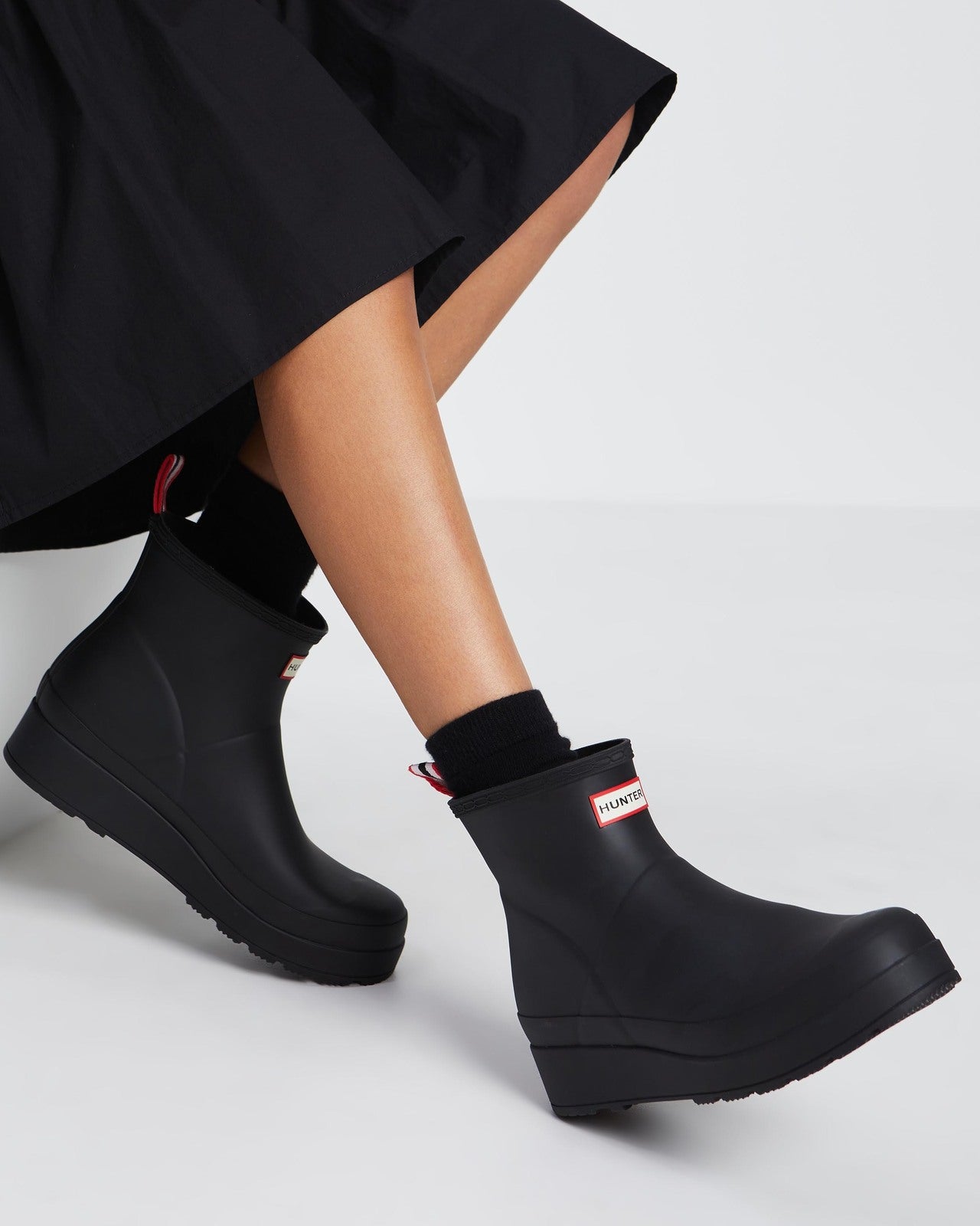 Hunter Play Boot Short Black – lapampashoes