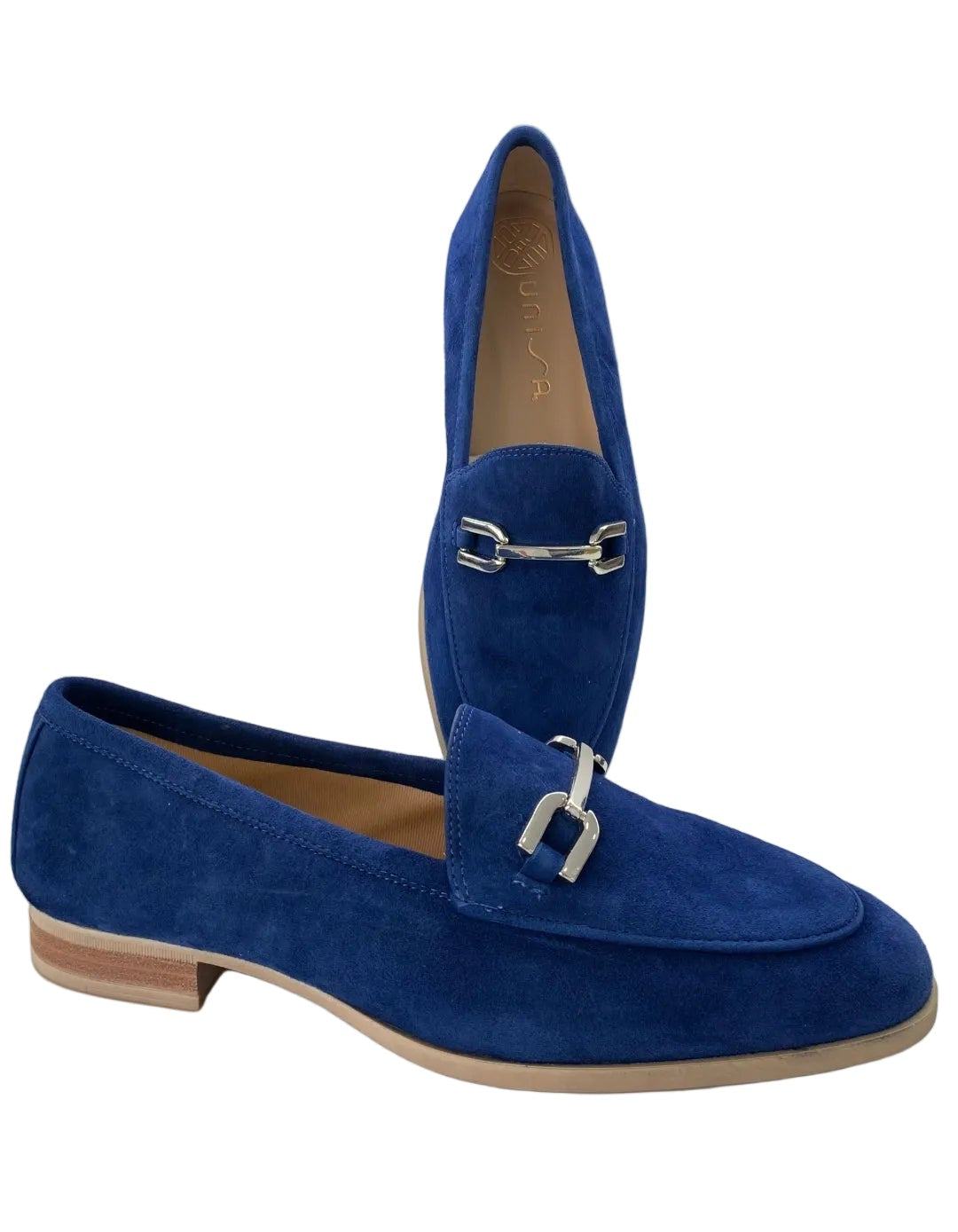 Loafer Unisa camurça azul